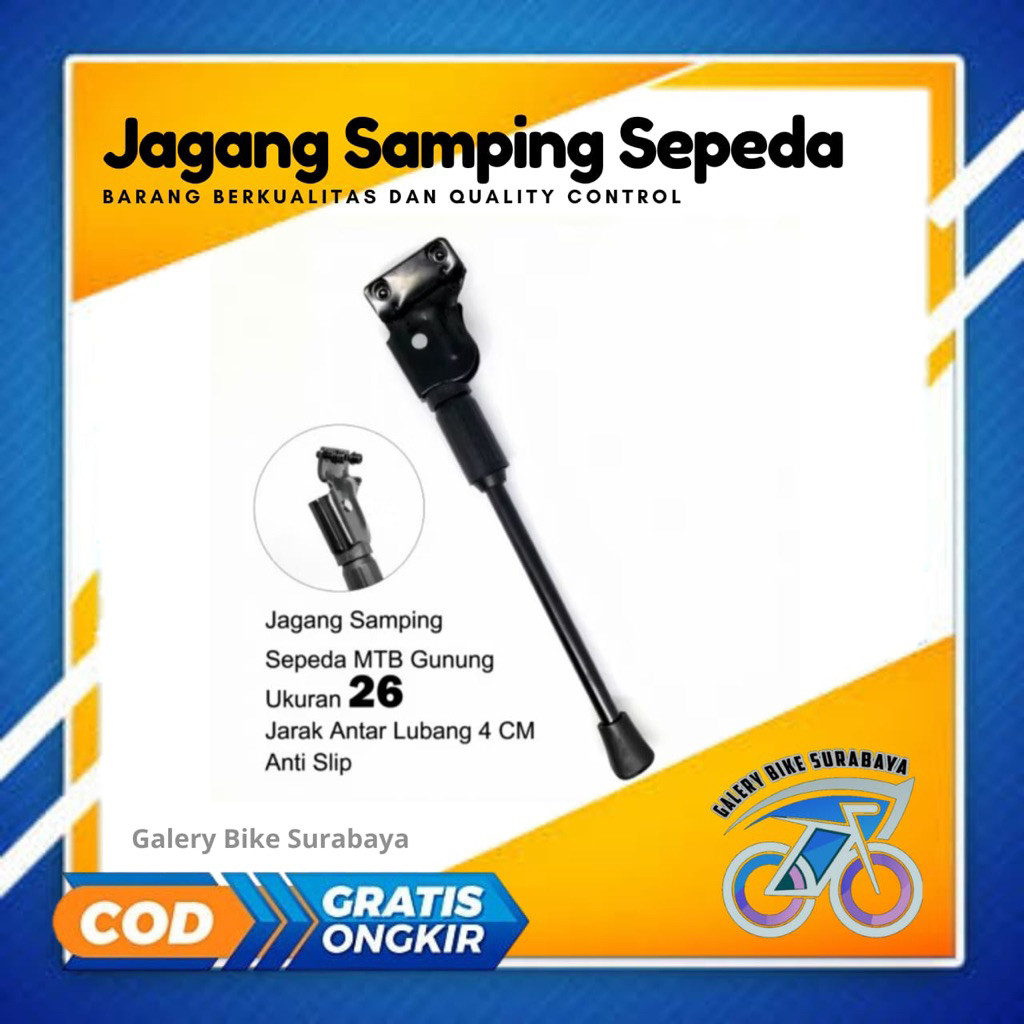 Jagang standar sepeda MTB 26 pacific 2 baut gunung bike stand jagrak