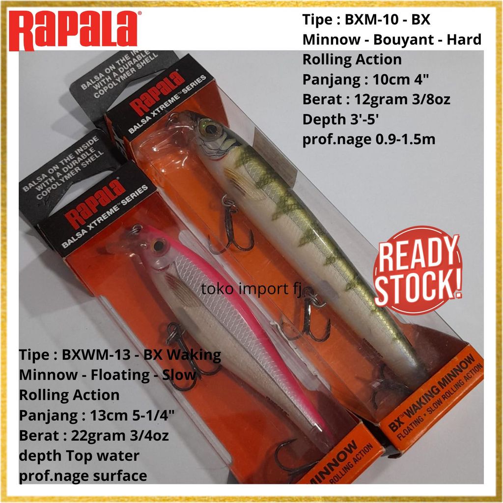 Umpan Pancing Ikan BXM-10 10cm 12gram / BXWM-13 13cm 22gram Lure Casting Lure Casting Umpan Pancing 