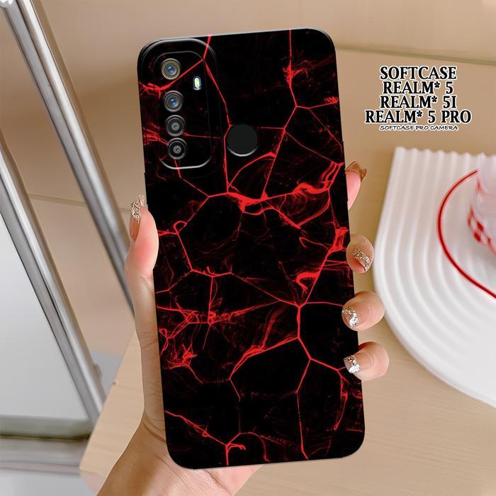 Case Realm* 5/5i/5 Pro Terbaru - Fashion Case Abstrak - Casing Realm* 5/5i/5 Pro - Silikon Pro Camer