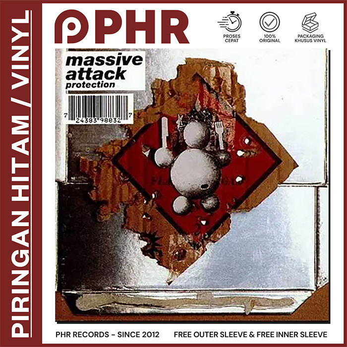 Vinyl MASSIVE ATTACK - Protection [Piringan Hitam/LP/PH]
