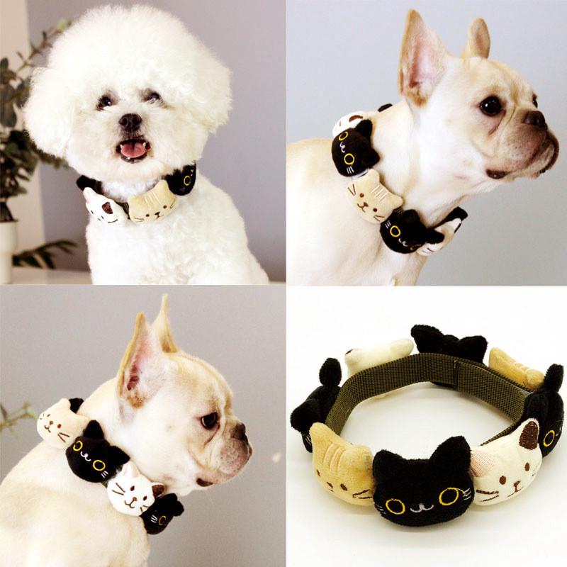 [Pet Wardrobe]Kalung hewan peliharaan, syal, kalung dekoratif untuk kucing dan anjing