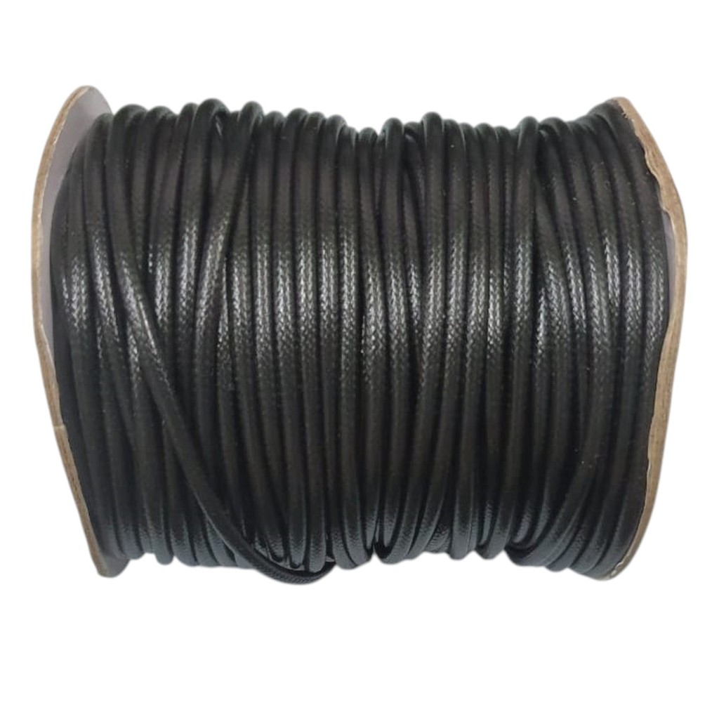 Tali Korea Kulit 3mm / 5mm / Bahan Tali Kalung Gelang