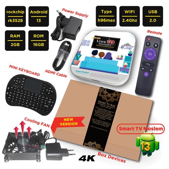 Rodja Sunnah Al Quran Box Muslim – TV Islami Tanpa Parabola - Smart Box