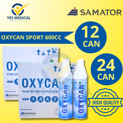 OXYCAN SPORT Oksigen Portable Tabung Kaleng Kecil 600cc / Oksigen Portable Grosir
