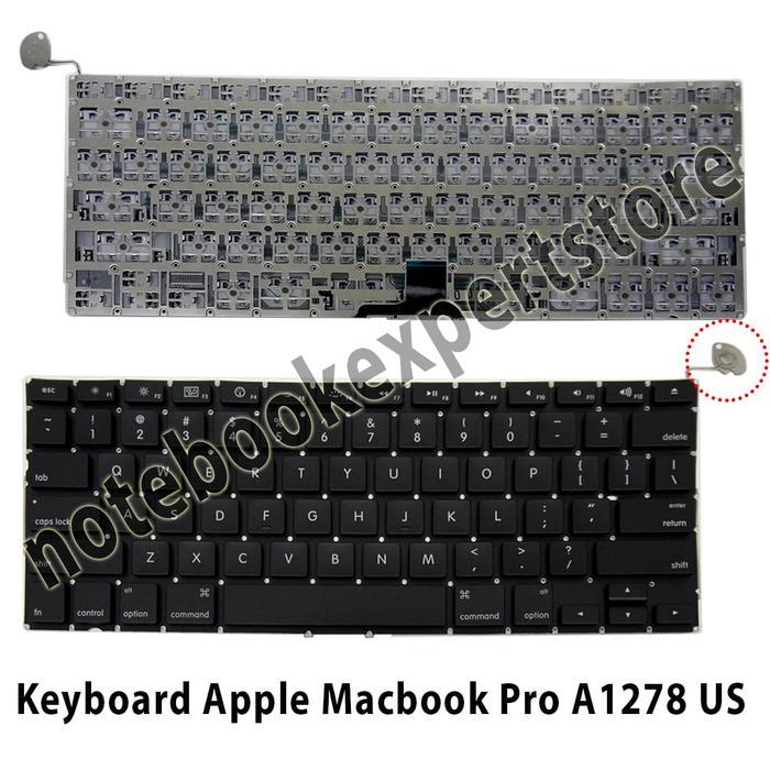 Keyboard Apple Macbook Pro A1278 US - With Backlight