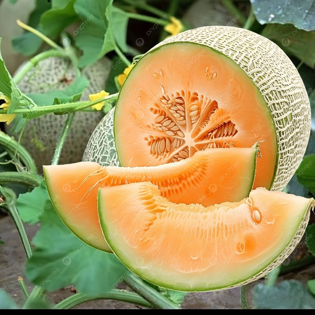2 Biji Benih Melon Jumbo Bibit Melon Jumbo Unggul
