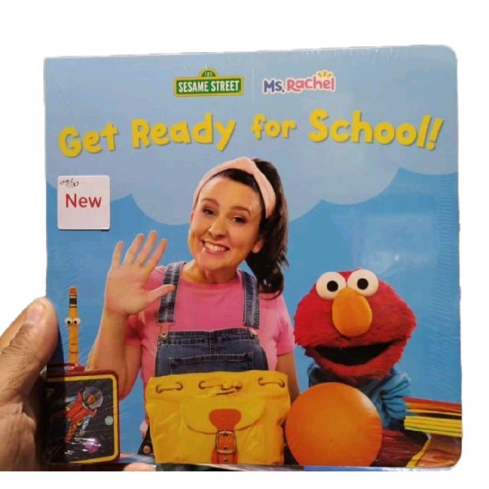 Get Ready for School (Ms. Rachel/Sesame Street)Board Book (HC) by Ms. Rachel