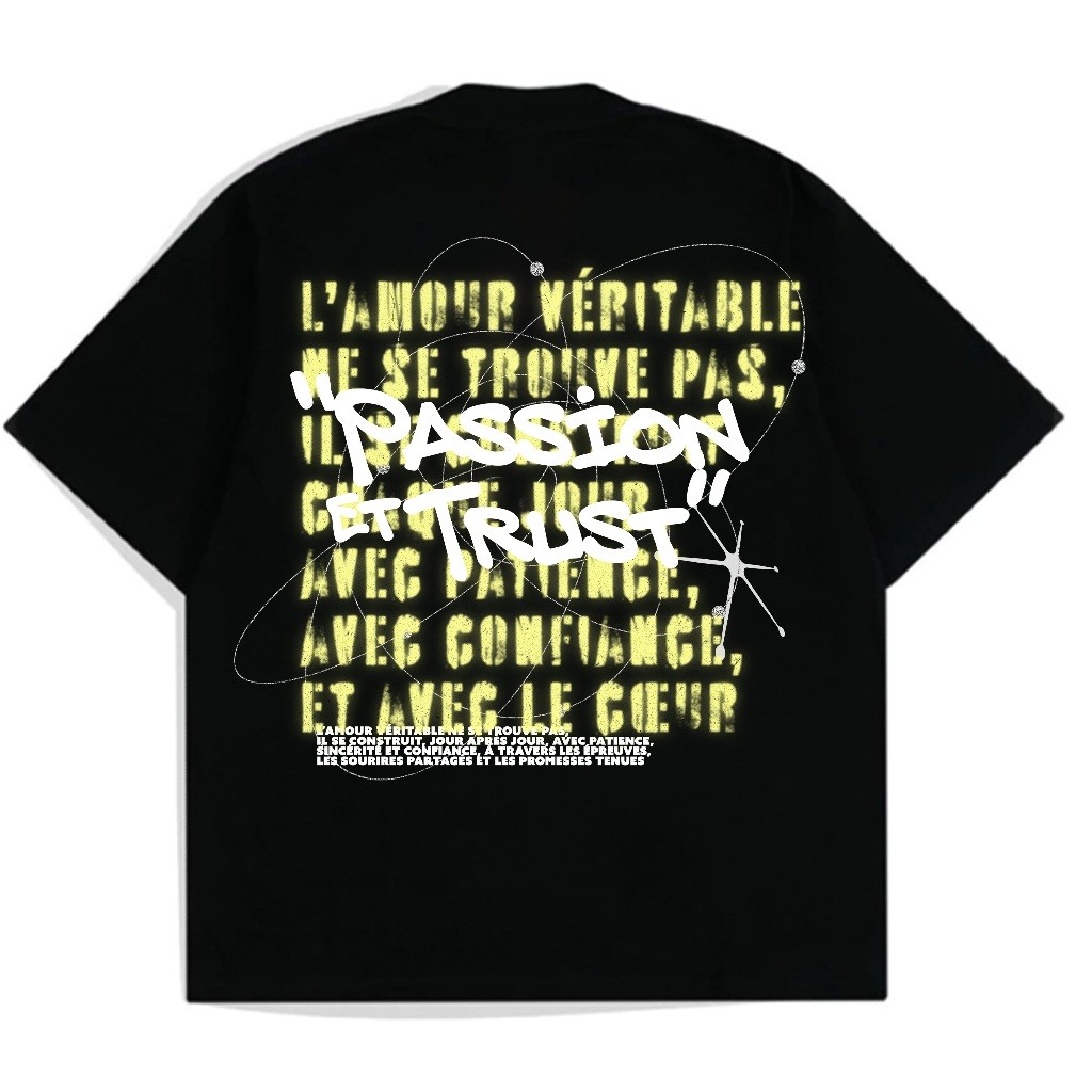 Poeticluzien T-shirt Avec Black Unisex