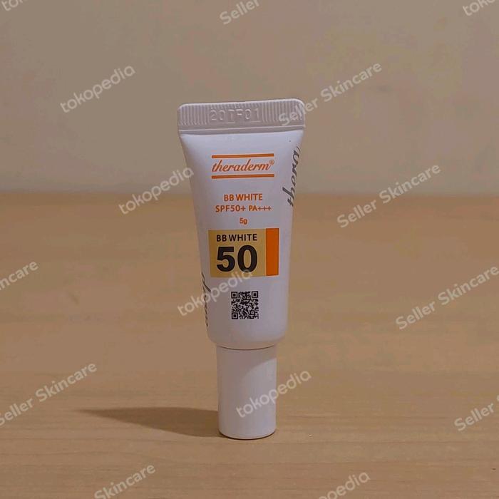 promo  -THERADERM BB CREAM KOREA TRAVEL SIZE 5G PENCERAH BB WHITE - white moisture