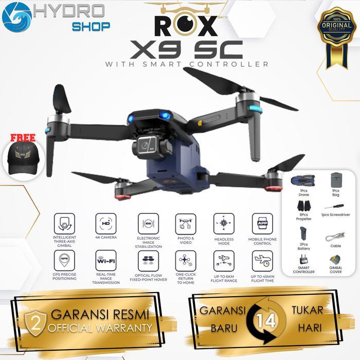 ROX X9 SC COMBO DRONE 40 MIN 6KM / DRONE ROX X9 SC / ROX X 9 SC COMBO