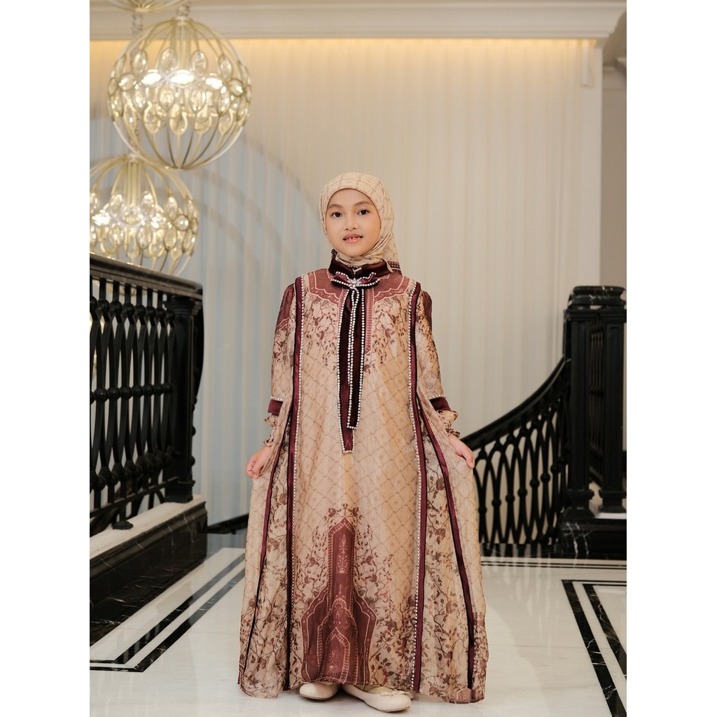 Alcavella - Zaneera Kids Dress Series | Baju Gamis Anak Perempuan Elegan
