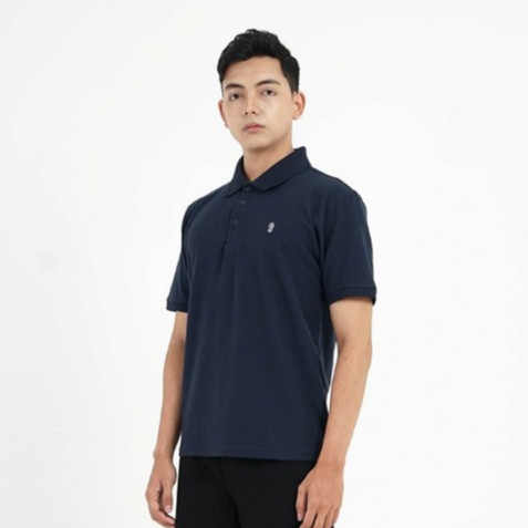 DELISTORE Greenlight Kaos Kerah Pria Lengan Pendek Regular Fit Katun Polo Shirt Charism OL-C091024