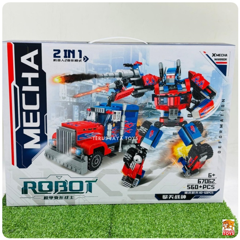 MAINAN BLOCK OPTIMUS BUMBLEBEE BESAR