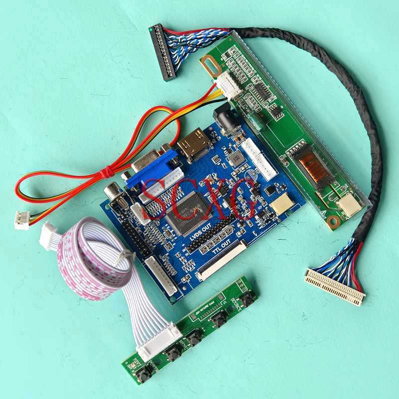 For CLAA154WB05A CLAA154WB08A Laptop say Screen Controller Board 1280*800 LVDS 30 Pin 15.4" Kit AV V