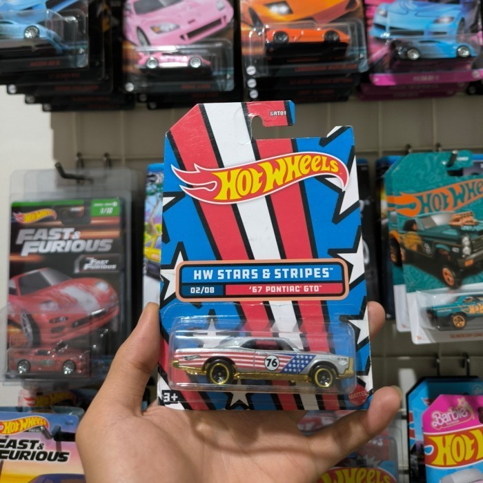 Hot Wheels '67 Pontiac GTO Stars & Stripes