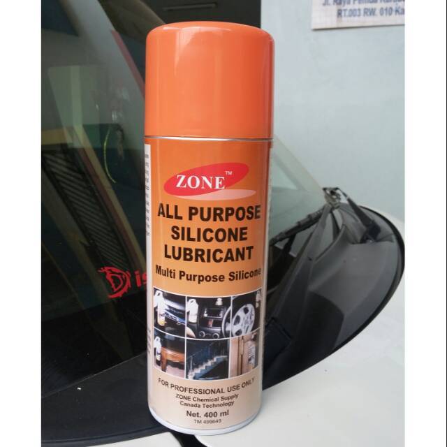 Silikon Silicone Spray Pelumas Karet Kaca Power Window Mobil Zone 400ML Silicone Spray  Silikon Spra