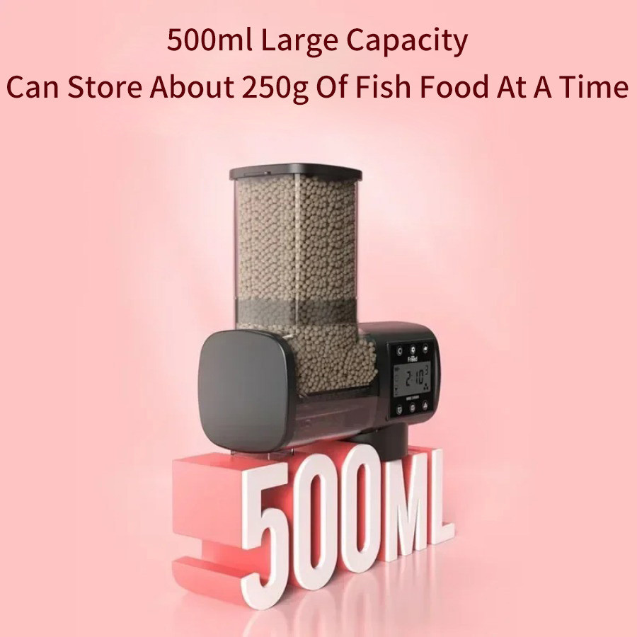 Aquarium Automatic Fish Feeder Fish Tank Feeder Intelligent Automatic Feeder gital Timing Control Fi