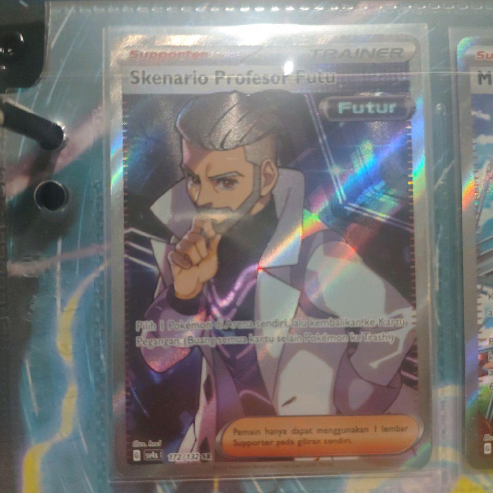 Skenario Profesor Futu sv4s SR 172/132 Kartu Pokemon TCG Original