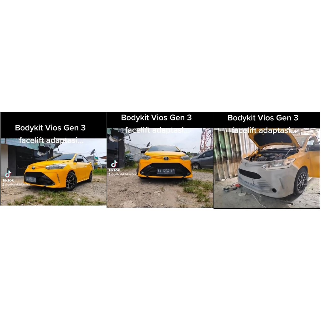 bodykit vios gen3 facelift v2 thailand style
