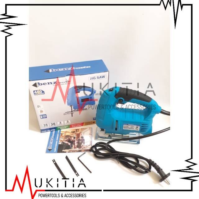 (MURAH) BENZ BZ-8089 BZ8089 Mesin Jigsaw Gergaji Triplek Potong Kayu Listrik Jig Saw BZ8089