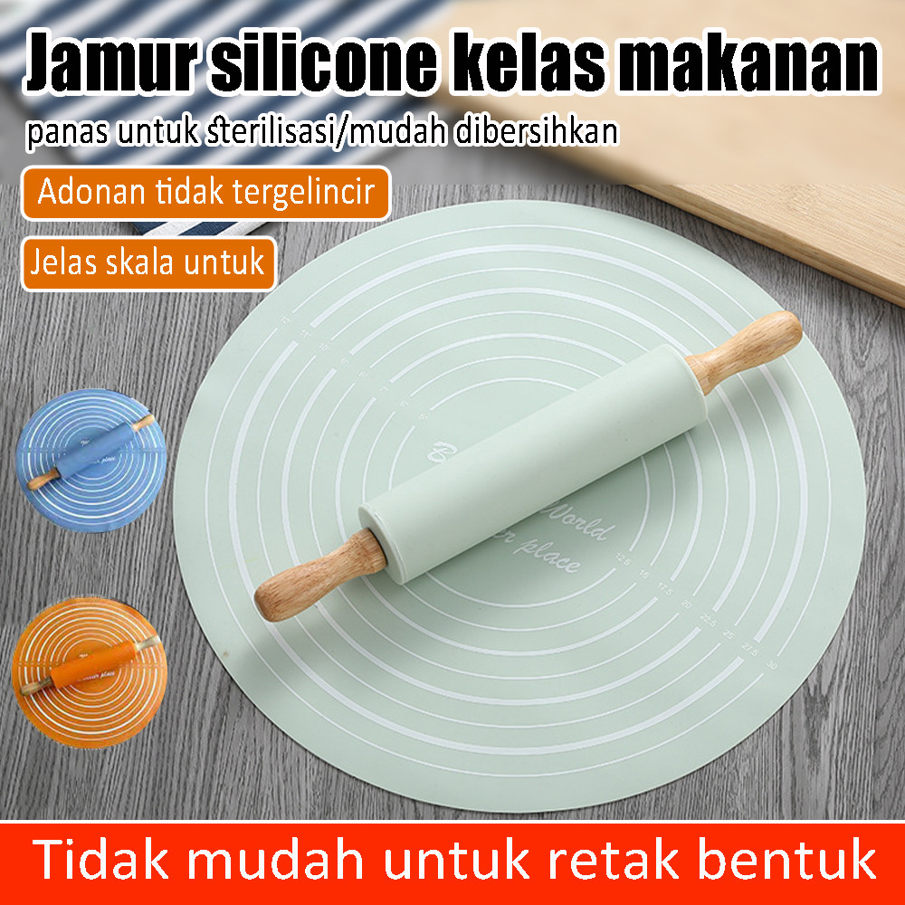Alas Adonan Silikon Alas Adonan Kue Silikon Alas Silikon Adonan Alas Meja Silikon Tebal Food Grade