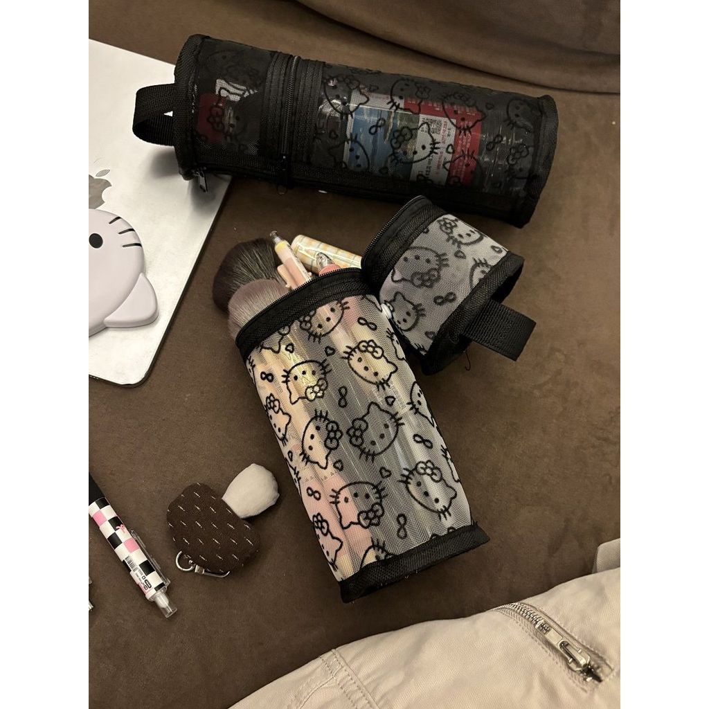 Kotak pensil ember portabel berkapasitas besar serbaguna berkapasitas besar portabel dan berdiri