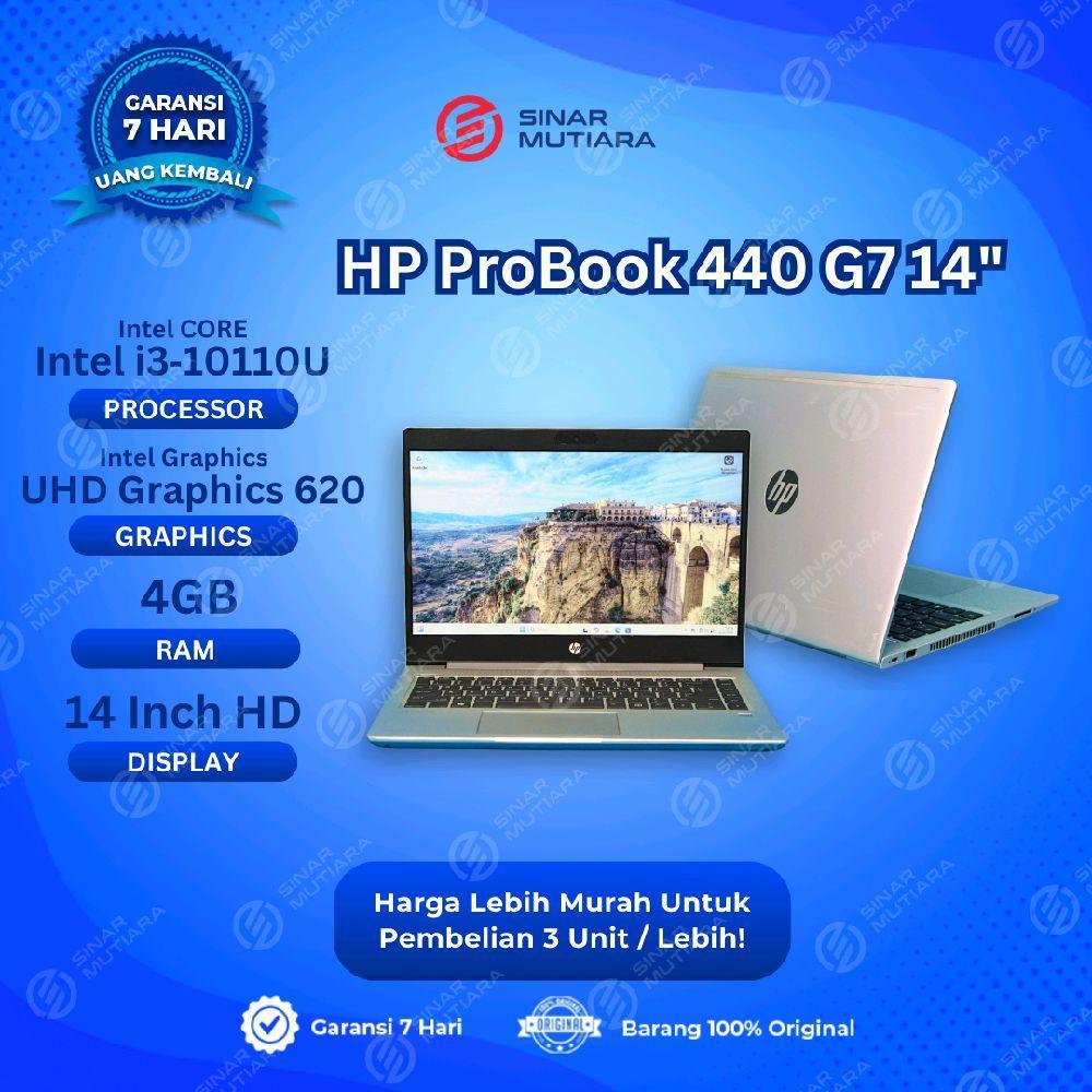LAPTOP SECOND HP PROBOOK 440 G7 I3 10110U 4GB (14")