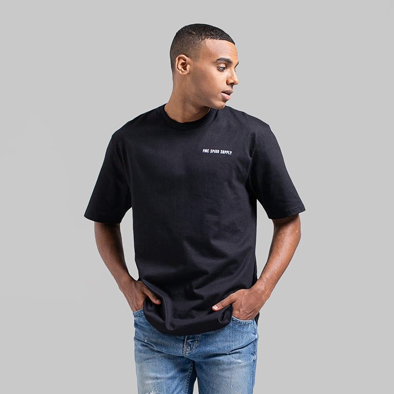 FMC Speed Supply Original Kaos Grapis Logo Lengan Pendek 100% Cotton Katun Tshirt Motor Basic Tee Pr
