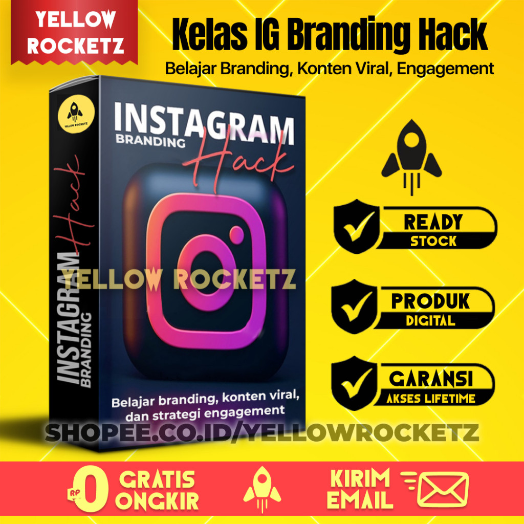 Kelas IG BRANDING HACK Academy - From Zero to Viral - Materi Video Pembelajaran