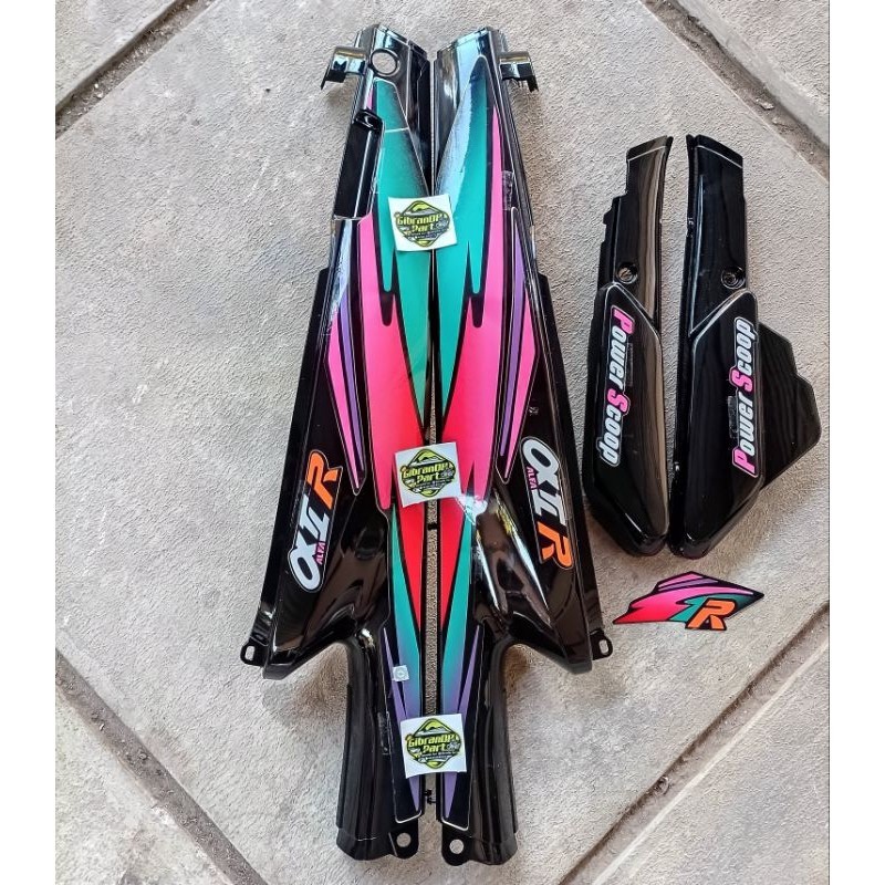 COVER BODY BELAKANG YAMAHA ALFA BODY BODI BELAKANG ALFA PLUS BOX AKI ALFA