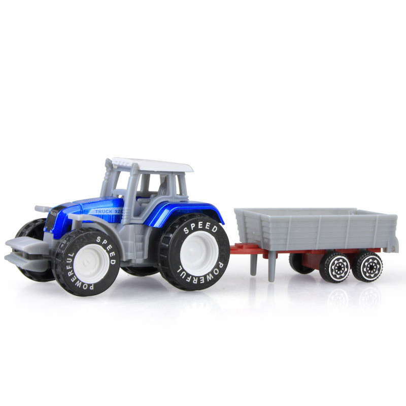 1pcs Diecast Farm Vehicles Mini Car Model Engineering Car Model Tractor Engineering Car Tractor Toys