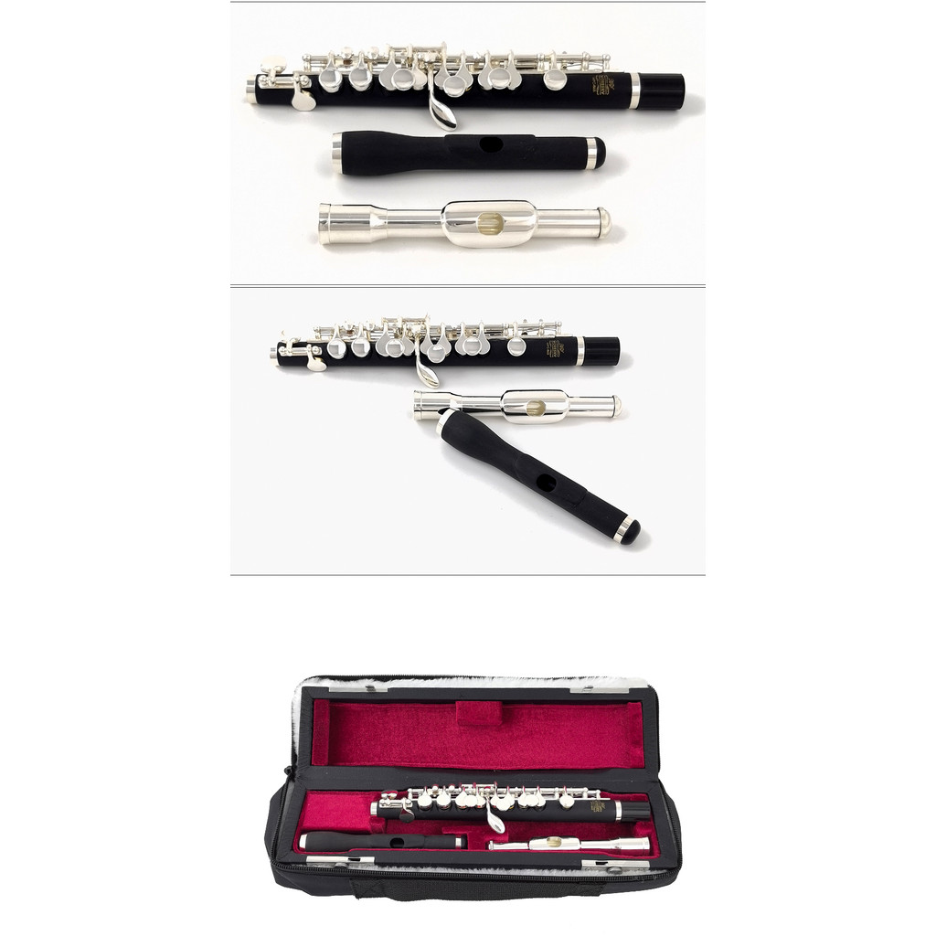 MORESKY  Piccolo C Key Flute Silver Plated Body Material  ABS Resin MPC865