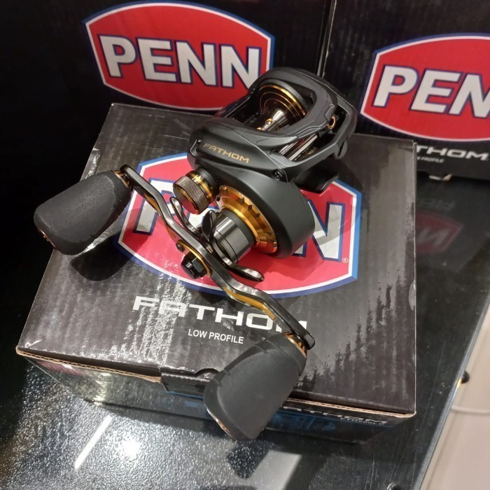 REEL BAITCASTING PENN FATHOM LOW PROFILE FTH200LP,200LPHS,300LPHS
