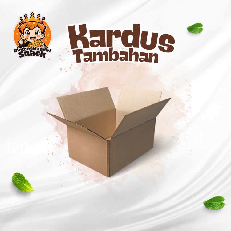 KARDUS PACKING TAMBAHAN | DUS MAKANAN | DUS BEKAS | BIMAND.SNACK