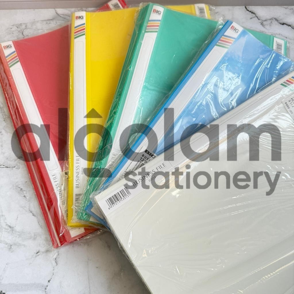 Azka SELUSIN ( 12 BIJI ) Map Snail Hecter Map Business File Map Bisnis File Folio F4 BIG