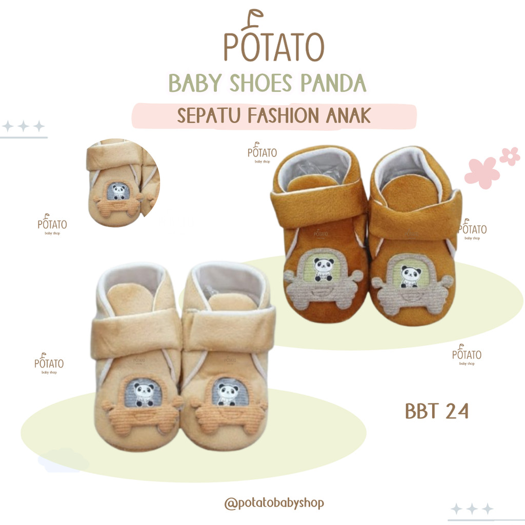 Fashion Baby Shoes Panda - Sepatu Fashion Baby Boy (BBT.24)