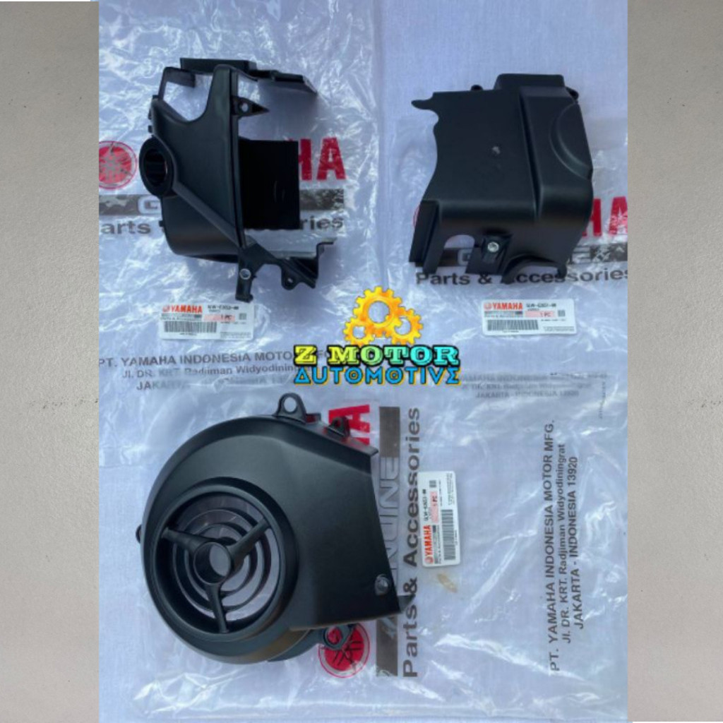 Cover Mesin Sepeda Motor Yamaha Mio Sporty Mio Smile Fino Nouvo Mio Soul Karbu Tutup Pelindung Mesin