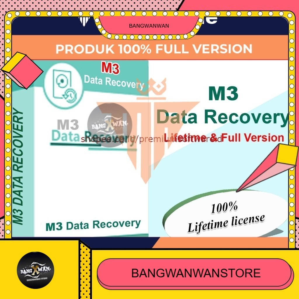 M3 Data Recovery Pro Hardisk Rusak Raw Partisi Hilang Terformat Bitlocker