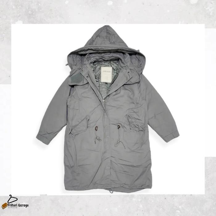 M65 Military Long Parka Canvas Inner Quilted Hoodie Jacket Kai Aakmann