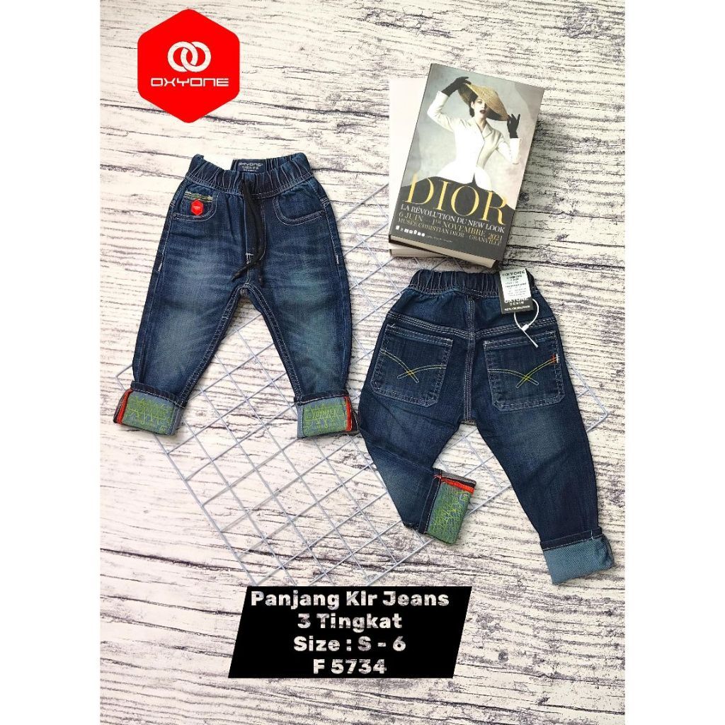IB KIDS OXYONE F-5734 CELANA JEANS PANJANG ANAK COWOK PREMIUM