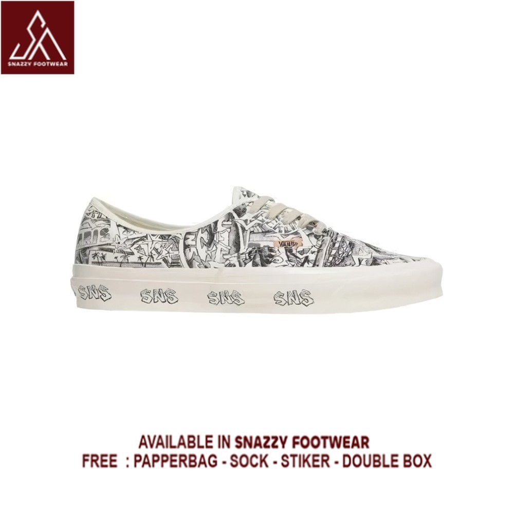 Sepatu Sneakers Vans Vault OG Authentic LX x SNS 100% Original Unisex
