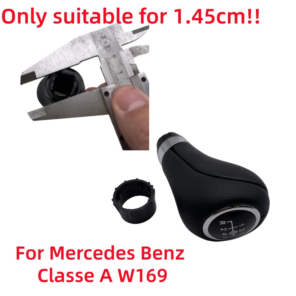 NEW 6 Speed Car Gear Shift Knob Shifter Lever Manual  For Mercedes Benz Classe A W169 High Quality C