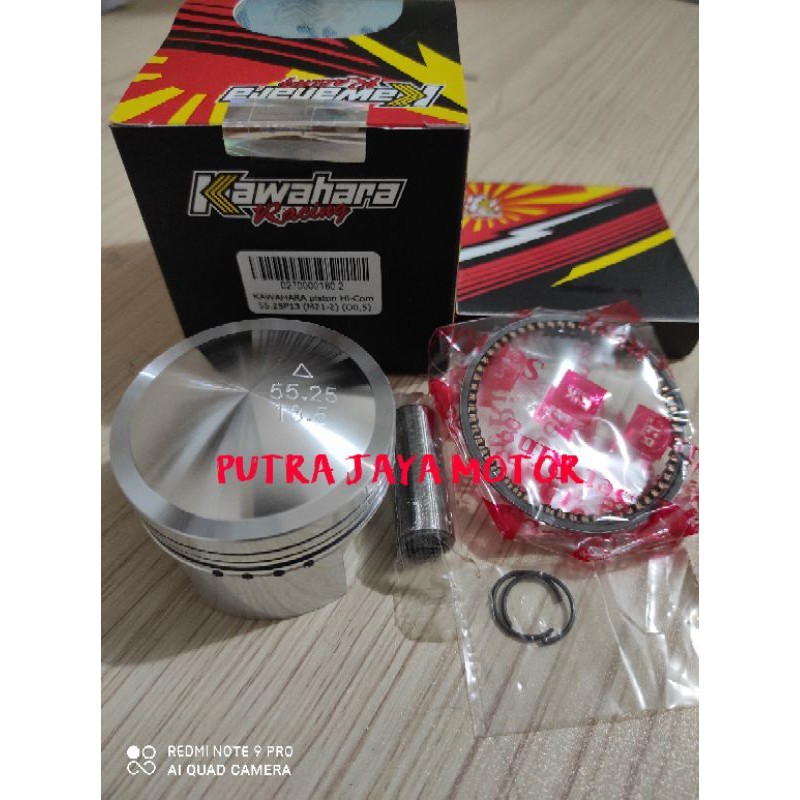 PISTON SEHER KAWAHARA 55,25~55~54,5~53,5~52 PIN PEN 13 KAWAHARA