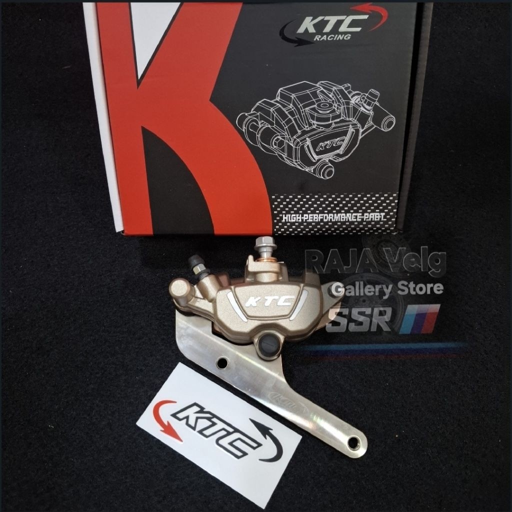 Kaliper KTC Racing Hylos 2P 2 Piston Beat /Scoopy / Genio / Spacy / Vario 110 125 150 Original100% K