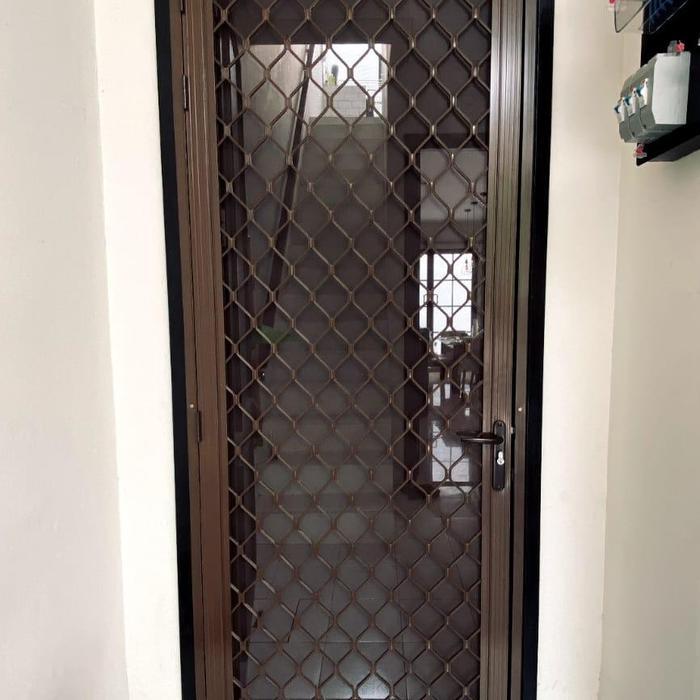 Onna pintu exona - pintu kawat nyamuk ram kasa aluminium anti karat - m2