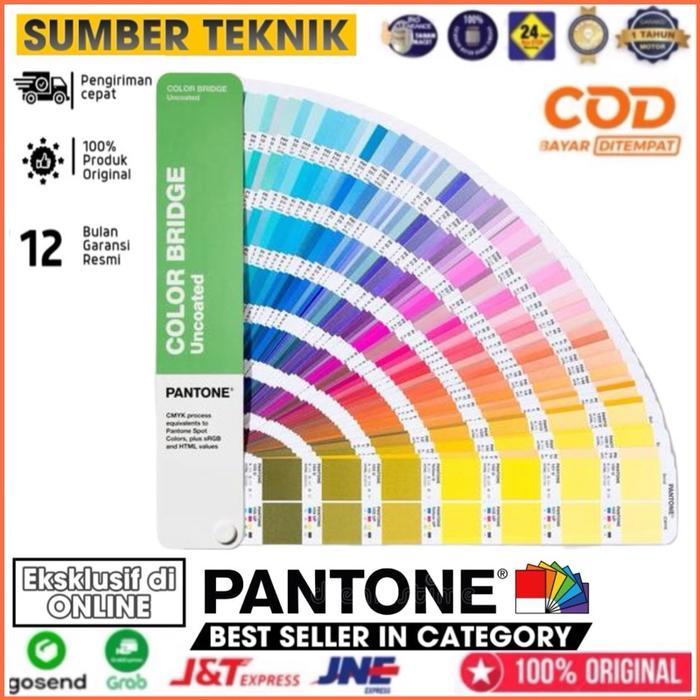Pantone GG6104B Color Bridge Uncoated – Buku Panduan Warna Spot ke CMYK