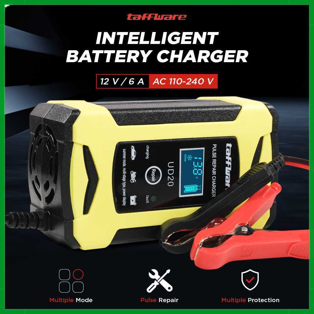 Taffware  Charger Aki Mobil Intelligent Battery Charger 12V 6A