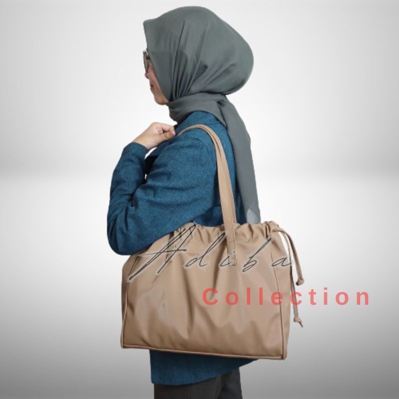 MARIO - Tote Bag Wanita - Tote Bag Laptop - Tote Bag Kuliah - tote bag nylon premium - tote bag