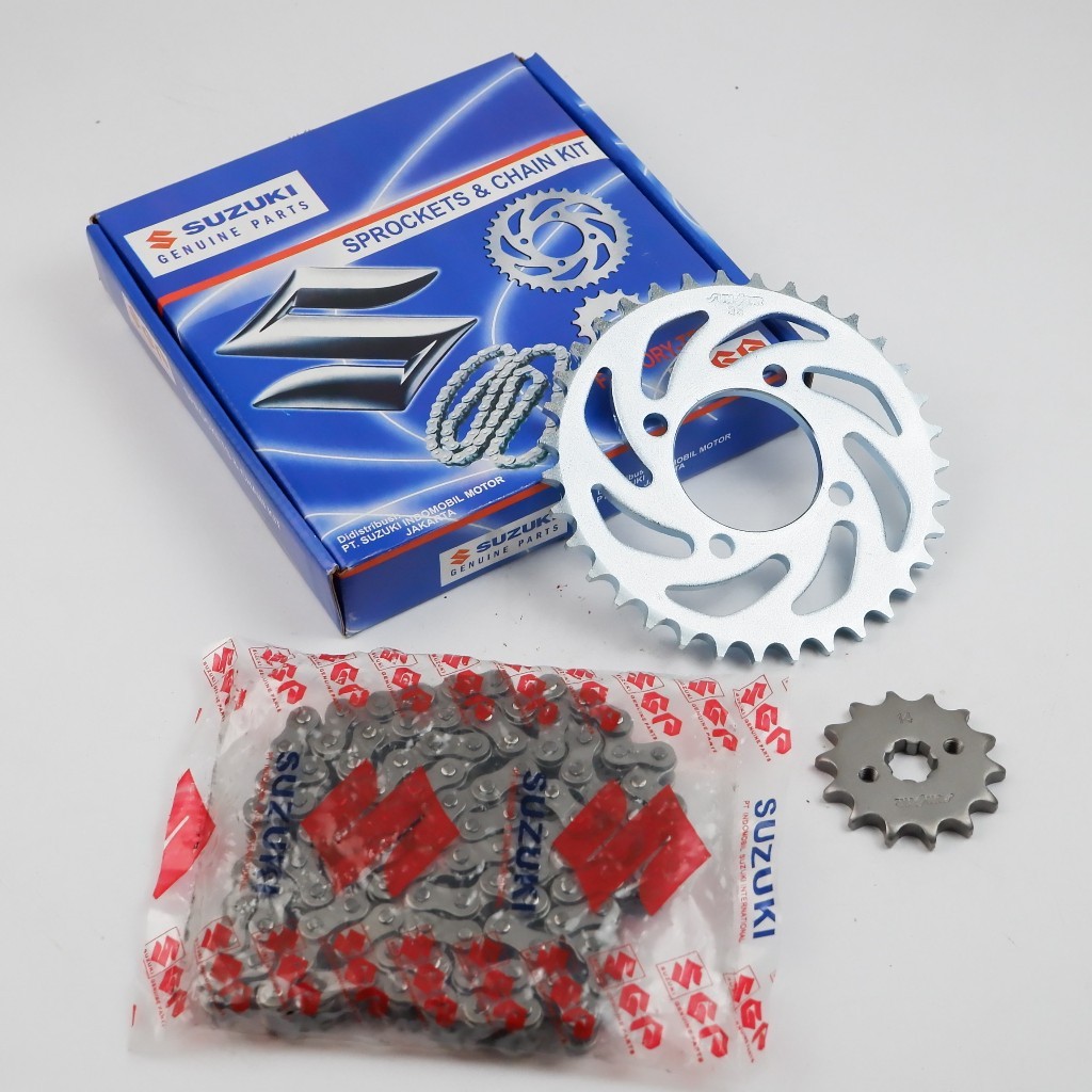 gear set shogun 125 -  gear set smash 110 - gir smash 110 new original