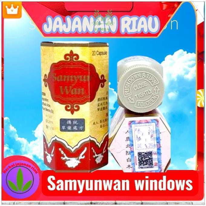 Solusi Penambah Berat Badan Samyun Wan Barcode Bpom Original / Penggemuk Badan SAMYUNWAN ASLI